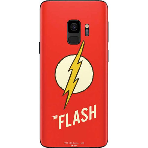 DC Comics The Flash Classic Emblem Galaxy S9 Skin